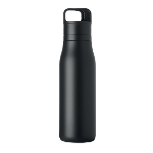 Butelka dwuścienna 500 ml Czarny MO3176-03 (3)