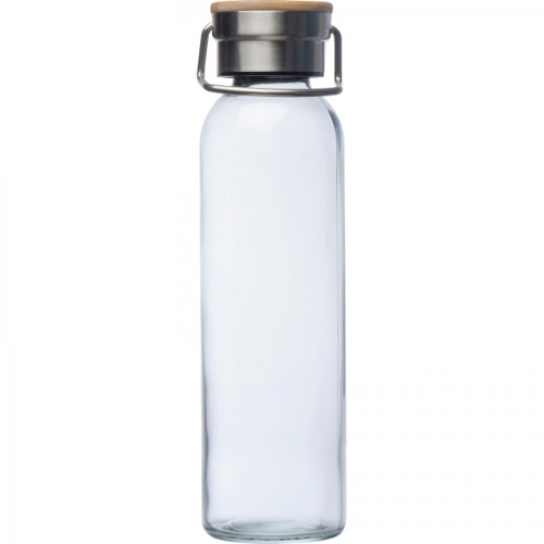 Butelka szklana z pokrowcem 600 ml RAMONA Czarny 6318103 (7)