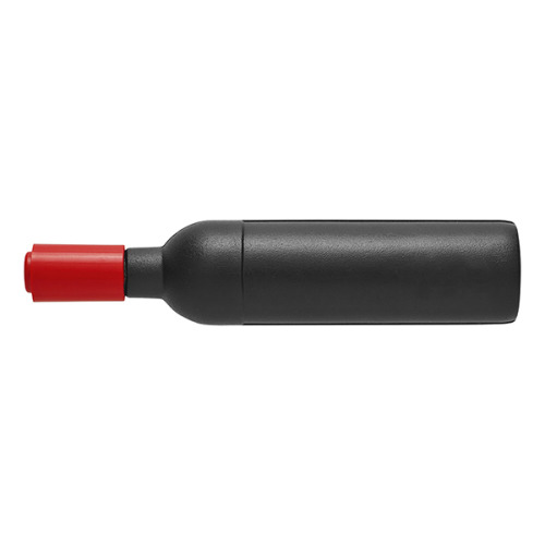 Otwieracz do butelek w kształcie butelki, magnes / Lener Czarny IP26027811 (2)