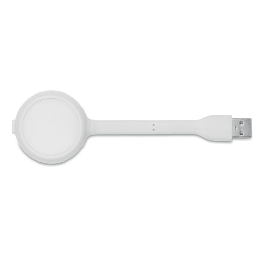 Lampka LED i rozdzielacz usb w Biały MO8670-06 (3)