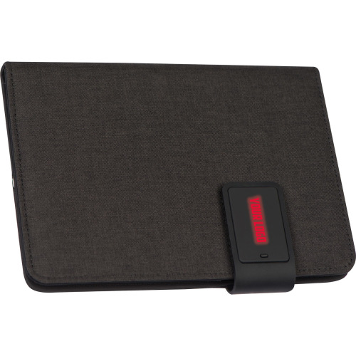 Folder A5 z notatnikiem w linie i power bankiem 4000 mAh GIACOMO Czerwony 2075205 (2)