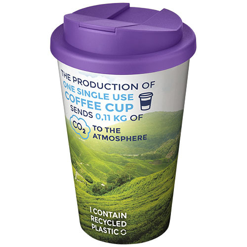 Kubek Brite-Americano® 350 ml z wieczkiem zapobiegającym rozchlapaniu Biały 21069709 