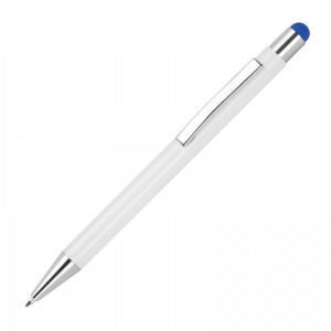 Długopis aluminiowy touch pen soft touch JEAN Niebieski