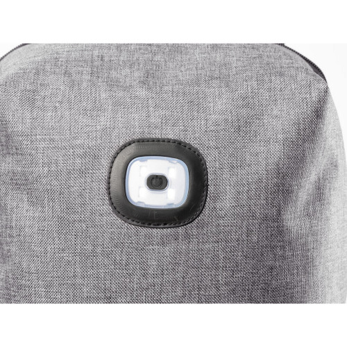 Plecak na laptopa 15" z lampką Szary V8152-19 (5)