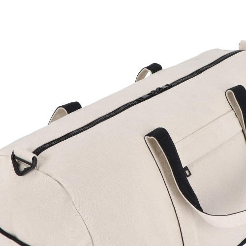 Torba podróżna/sportowa InSideOut Reuuz Canvas 28 x 56 x 28 cm Beżowy / czarny LT57113-N5502 (2)