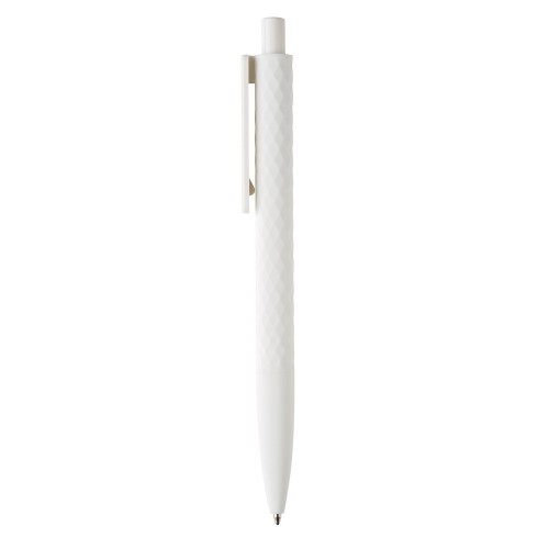 Długopis X3 z przyjemnym w dotyku wykończeniem biały V1999-02 (1)