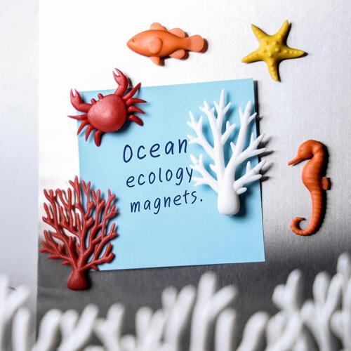 Magnesy Ocean ecology Wielokolorowy QL10337-MX (3)