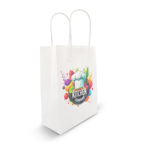 Torba papierowa A4 | Dialla BX Biały V0004/A-02 