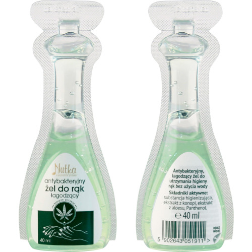 Żel antybakteryjny - do dezynfekcji rąk 40ml Zielony SG929904 