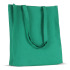 Torba z bawełny z recyklingu z dnem 140g/m² 38x10x42cm Ciemnozielony LT95242-N0030 (2) thumbnail