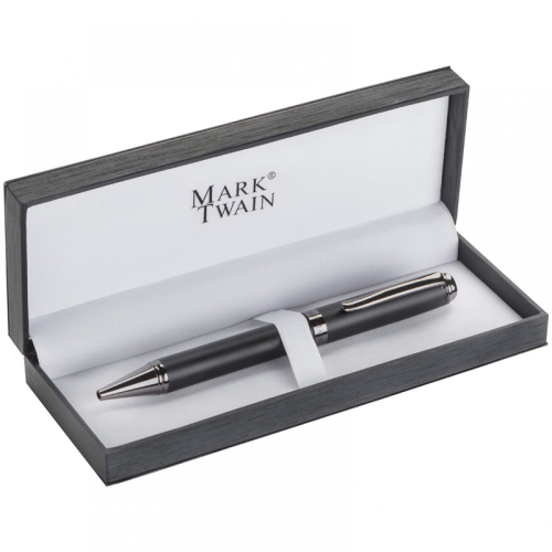 Długopis metalowy Mark Twain Czarny 1057603 (1)