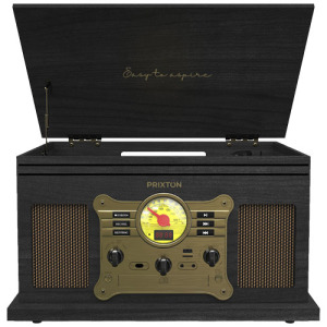 Prixton Century reflective gramofon i odtwarzacz muzyki