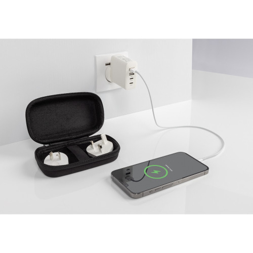 Ładowarka ścienna, adapter podróżny USB-C TravelCharge Pro RCS Czarny P821.0203 (7)