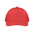 5-panelowa czapka z daszkiem Czerwony MO1447-05 (3) thumbnail
