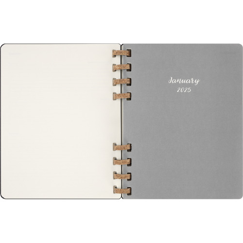 Spiralny kalendarz MOLESKINE Life Czarny VM490-03/2025 (9)