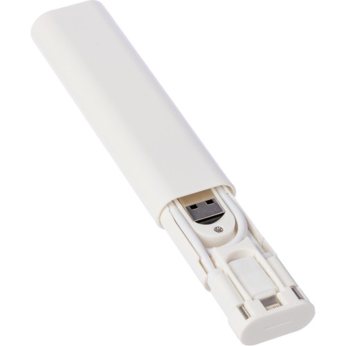 Kabel do ładowania, zestaw akcesoriów Biały VA165-02 (6)