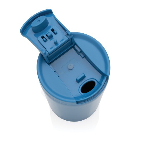 Kubek termiczny 300 ml, stal nierdzewna z recyklingu niebieski P435.095 (4)