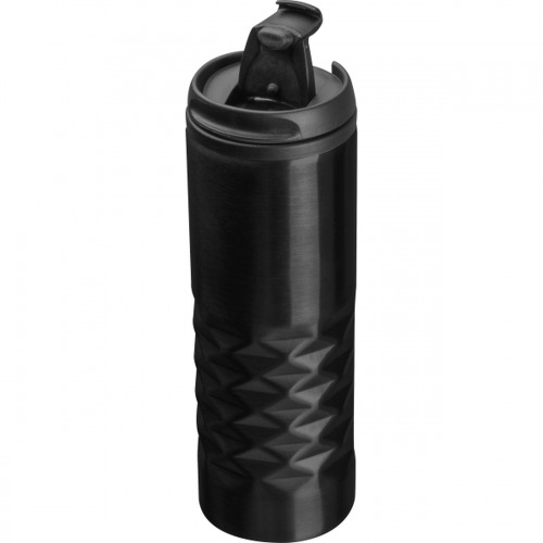 Kubek termiczny stalowy SANTANDER 500 ml Czarny 291403 (2)