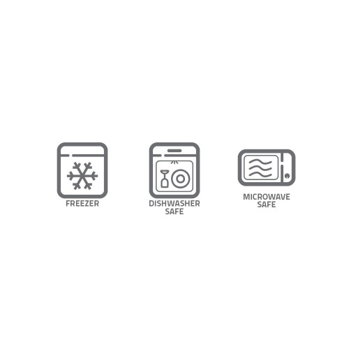 Ekologiczne pudełko śniadaniowe 700 ml, sztućce Neutralny V0686-00 (4)