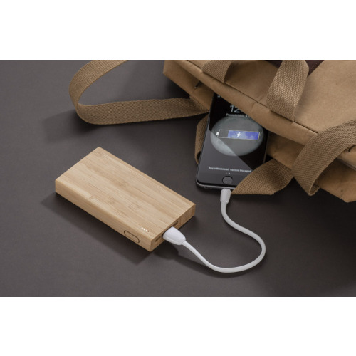 Powerbank SILVA 8000 mAh Brązowy 45118 (8)