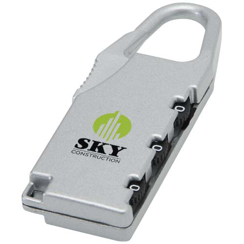 Traveler kłódka do bagażu Srebrny 13013081 (1)