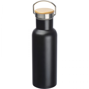 Butelka termiczna stalowa 500 ml EDOARDO Czarny