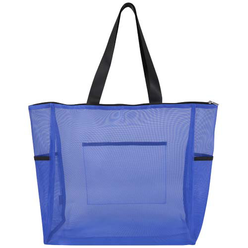 Mesh torba na zakupy 23 l z recyklingu z certyfikatem GRS Królewski niebieski 13013853 (2)