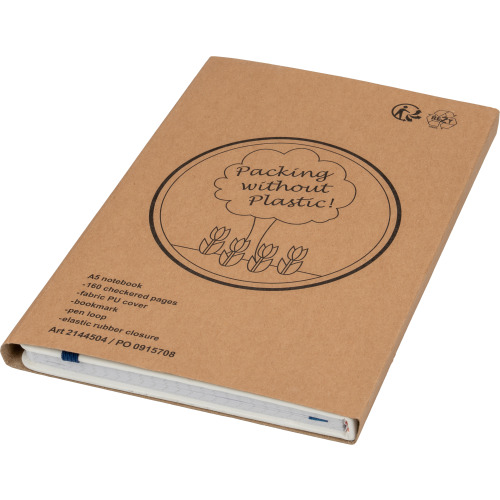 Notes A5 w kratkę BARDOLINO Niebieski 144504 (8)