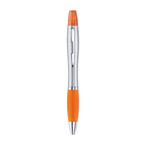 2w1 długopis i zakreślacz pomarańczowy MO7440-10 