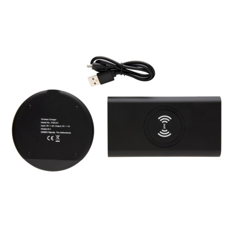 Zestaw podarunkowy do ładowania bezprzewodowego Czarny P324.611 (12)