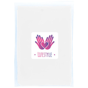 Mayan jednorazowe poncho przeciwdeszczowe z recyklingu z certyfikatem GRS, z pokrowcem do przechowywania 