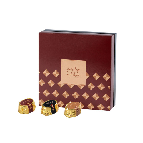 Praliny Elipsa logo mini 9 szt. Wielokolorwy S0557 (1)