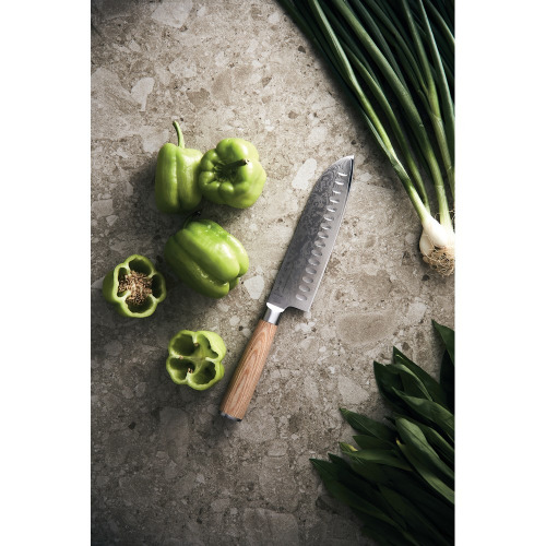 Nóż santoku VINGA Hattasan Damascus Szary VG011-32 (6)