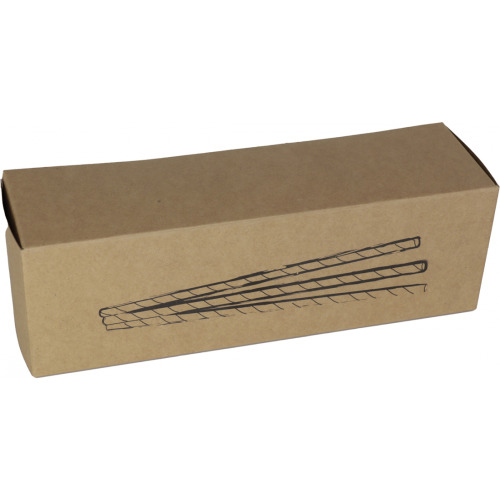 Słomki do napojów tekturowe 100 szt. CARTER Brązowy 8149101 (7)