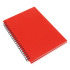 Notatnik A5 (kartki w linie) czerwony V2581-05  thumbnail