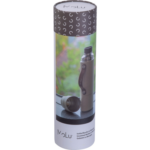 Termos stalowy z recyklingu LE BOURGET MoLu 1000 ml Beżowy 535213 (8)