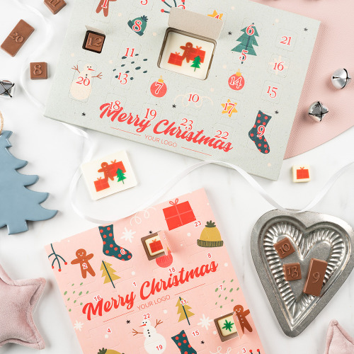 Kalendarz Adwentowy 24+Logo Print Wielokolorowy S0583P/XM (4)