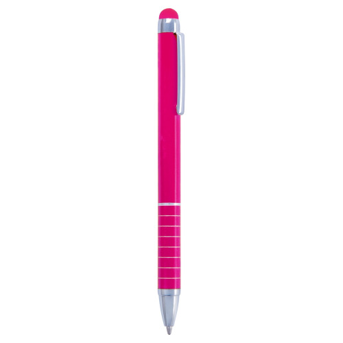 Długopis, touch pen różowy V1657-21 