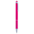 Długopis, touch pen różowy V1657-21  thumbnail