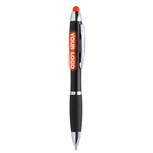 Długopis, touch pen pomarańczowy V1909-07 