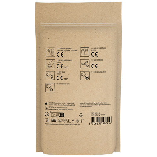 MyKit Zestaw pierwszej pomocy - Samochód Kraftowy brąz 1Z261206 (2)
