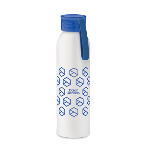 Butelka aluminiowa 600ml biały/niebieski MO6469-36 (2)