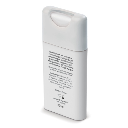 Spray do rąk 20ml Biały / biały LT91209-N0101 (2)