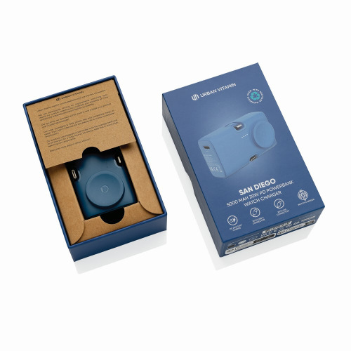 Power bank 5000 mAh Urban Vitamin San Diego Niebieski P322.8605 (16)