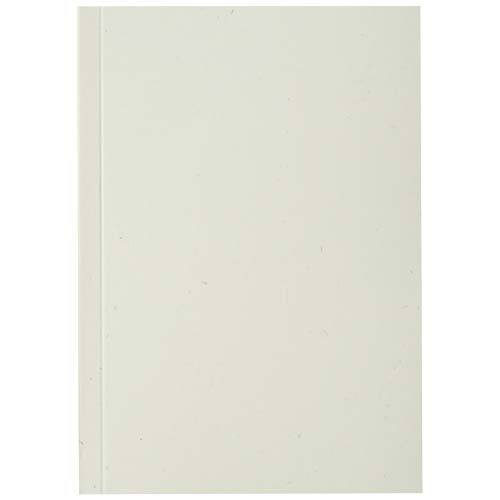 Notatnik A6 Novella Austen z miękkiej okładki z materiału z recyklingu, 100 kartek Kość słoniowa 21026202 (2)