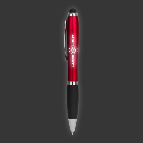 Długopis, touch pen burgund V1745-12 (3)