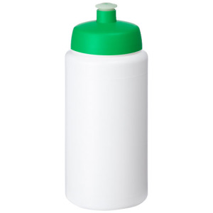 Bidon Baseline® Plus o pojemności 500 ml ze sportowym wieczkiem i uchwytem Biały