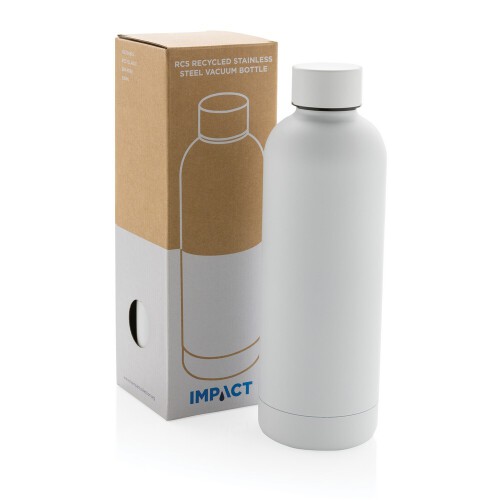 Butelka termiczna 500 ml, stal nierdzewna z recyklingu biały P435.703 (6)