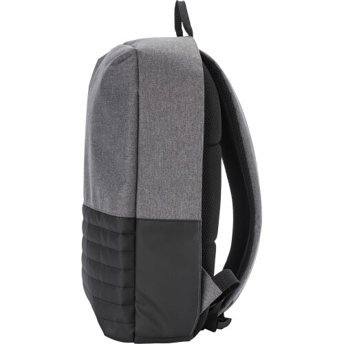 Plecak chroniący przed kieszonkowcami, przegroda na laptopa 15" czarny V0776-03 (5)