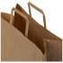 Torba z papieru Kraft z płaskimi uchwytami – 34 x 20 x 35 cm Kraftowy brąz 1PQ00706 (3) thumbnail